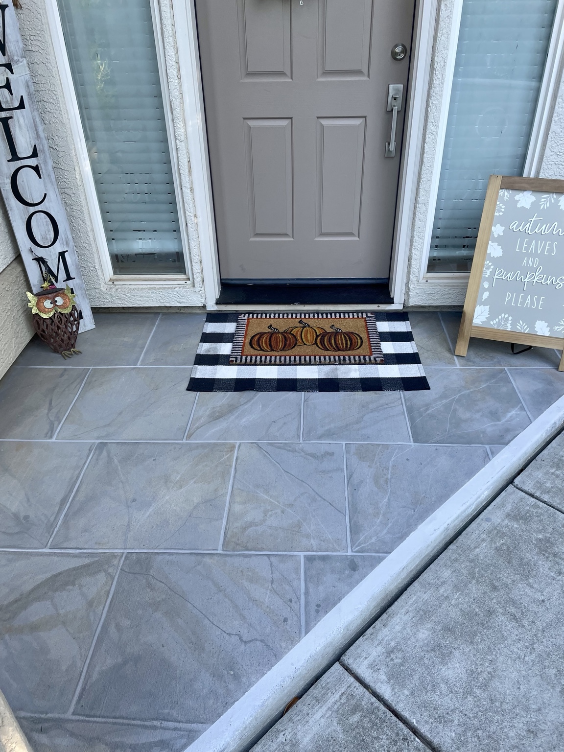 Statement Entryways concrete artistry project 2