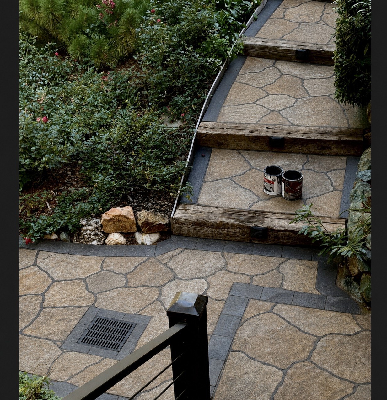 Garden Steps & Patios concrete artistry project 1